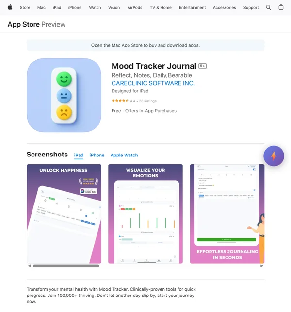 Mood Tracker Journal