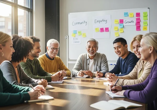 多元社区中的支持性讨论